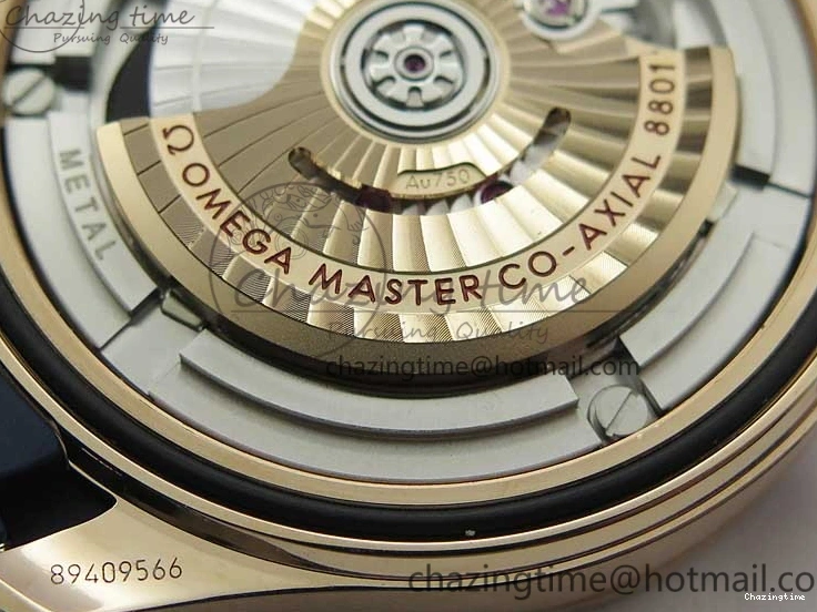 0411 2018 Seamaster Diver 300M RG Blue Ceramic VSF 1:1 Best Edition Blue Dial on Blue Rubber Strap A WeatherProof 7914